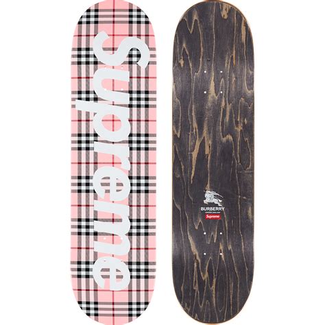 burberry skateboard supreme